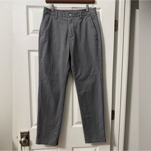 Bonobos Athletic Fit Men's Chino Pant Size 29x30 Gray